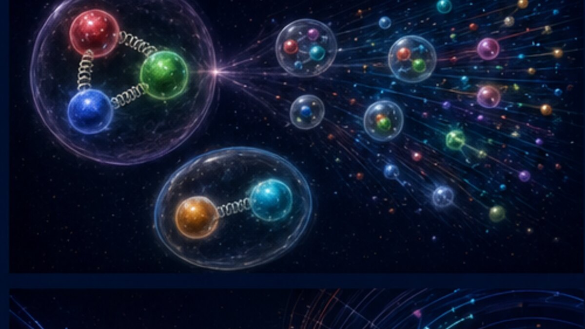 Hadrons: baryons and mesons